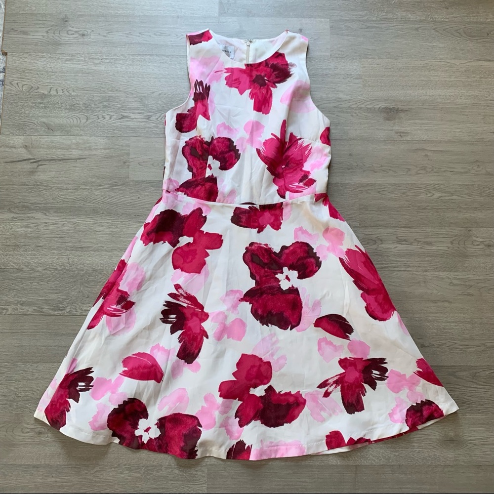 Donna Morgan Fit and Flare Spring Dress 8